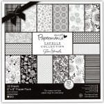 Papermania Capsule Collection 8X8" Paper Pack by Jesse Edwards - Bexley Black