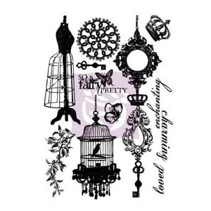 Prima Flowers FAIRY BELLE Cling Stamp