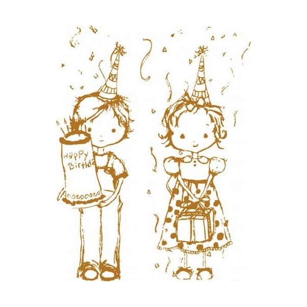 Prima Clear Stamp - Celebrate Birthday