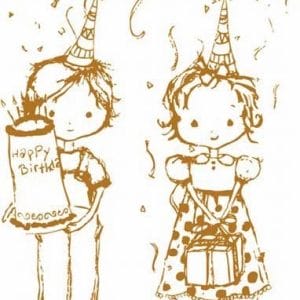 Prima Clear Stamp - Celebrate Birthday