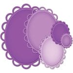 Spellbinders Nestabilities Elements Dies - Lacey Ovals