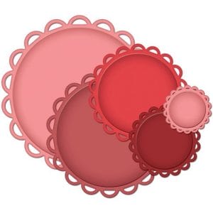 Spellbinders Nestabilities Elements Dies - Lacey Circles