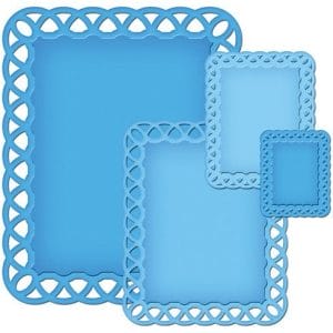 Spellbinders Nestabilities Elements Dies - Lattice Rectangle
