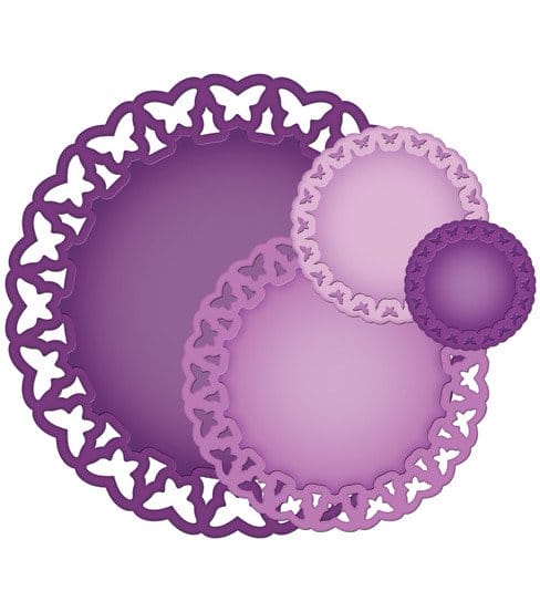 Spellbinders Nestabilities Elements Dies - Butterfly Circles