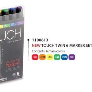 Shinhan Touch Marker (Main Color - Set of 6)