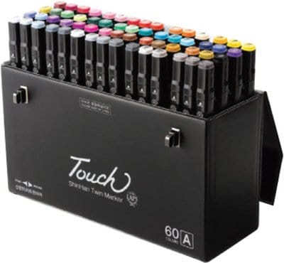 Shinhan Touch Twin Marker (60 Color - Set B) TMS 60A Shinhan Touch Twin Marker (60 Color - Set A)