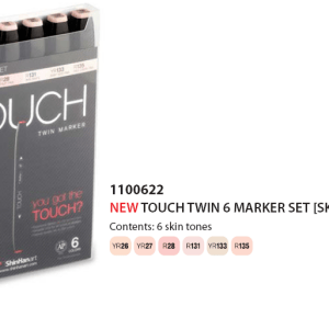 Shinhan Touch Marker (SkinTone Color - Set of 6)