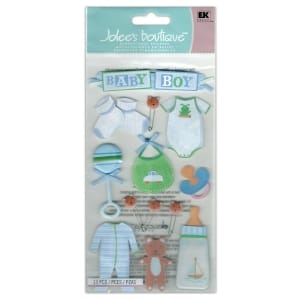 Jolee's Boutique - Baby Boy Dimensional Stickers