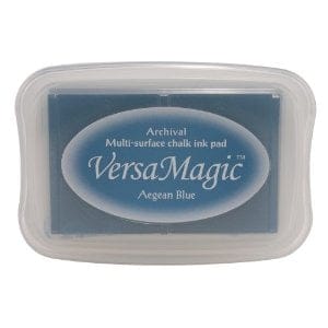 Tsukineko Versamagic chalk Ink Pad - Aegean Blue