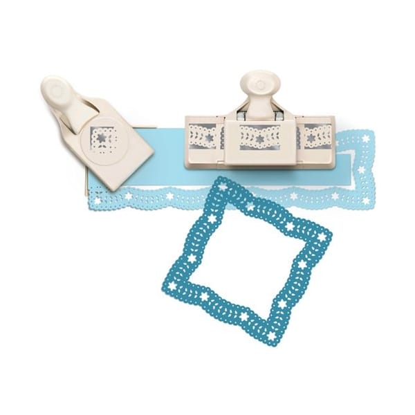 Martha Stewart - Flower Doily Trim Large Punch Around The Page Set