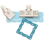 Martha Stewart - Flower Doily Trim Large Punch Around The Page Set