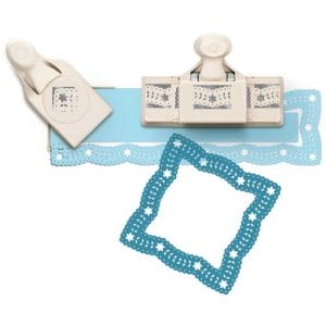 Martha Stewart - Flower Doily Trim Large Punch Around The Page Set