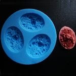 Flower Cameo Silicone Clay Mould
