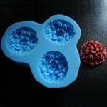 Circle Flowers Silicone Clay Moulds