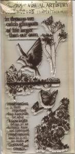 Tim Holtz Visual Artistry Clear Stamps - Flights of Fancy CSS25856 holtz clear flights of fancy Tim Holtz Visual Artistry Clear Stamps - Flights of Fancy