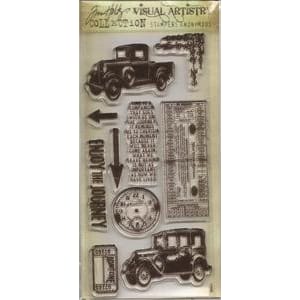 Tim Holtz Visual Artistry Clear Stamps - The Journey