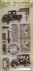 Tim Holtz Visual Artistry Clear Stamps - The Journey
