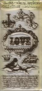 Tim Holtz Visual Artistry Clear Stamps - Urban Grunge