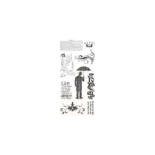 Tim Holtz Visual Artistry Clear Stamps - Purely Random