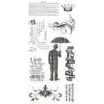 Tim Holtz Visual Artistry Clear Stamps - Purely Random
