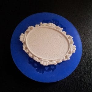Cabochon Frame Silicone Clay Mould