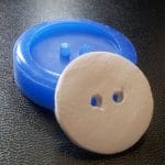 Button Silicone Clay Mould