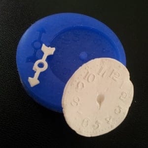 Steampunk Clock Silicone Clay Mould