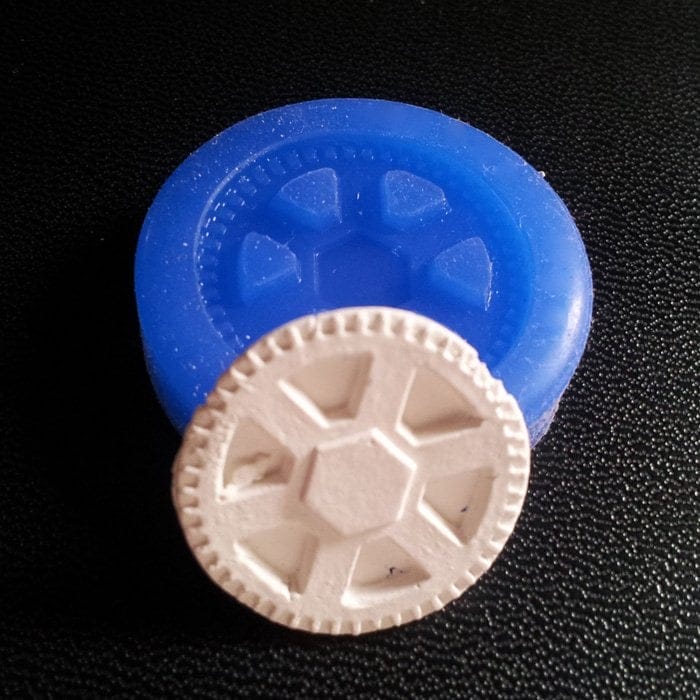 SteamPunk Gear Silicone Clay Mould