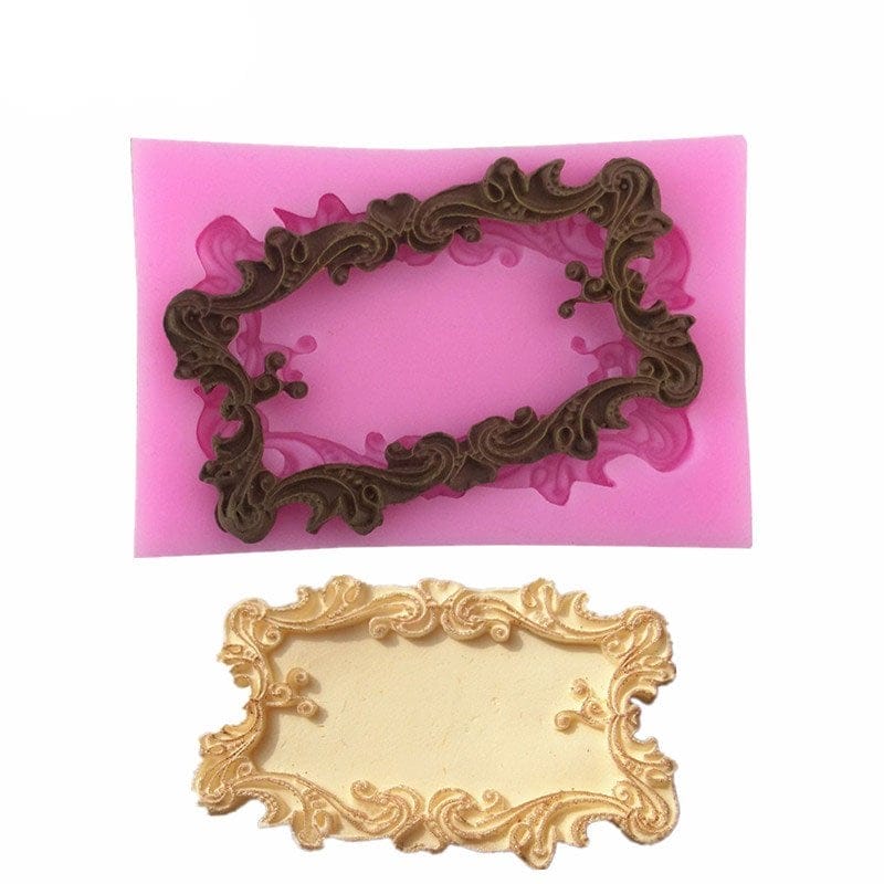 Rectangle Frame Silicone Clay Mould Silicone molds CAMOLD49 3 Silicone_molds_CAMOLD49_3