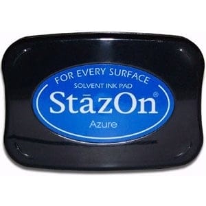 StazOn Solvent Ink Pad - Azure