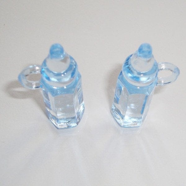 Baby Milk Bottle Plastic - Baby Blue - Large Baby Milk Bottle Plastic Baby Blue Large Baby Milk Bottle Plastic - Baby Blue - Large