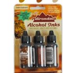 Tim Holtz Earth Tones Alcohol Inks - Cabin Cupboard (Pack of 3)