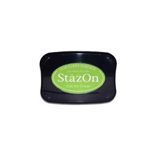 StazOn Solvent Ink Pad - Cactus Green
