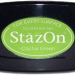 StazOn Solvent Ink Pad - Cactus Green