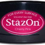 StazOn Solvent Ink Pad - Cherry Pink
