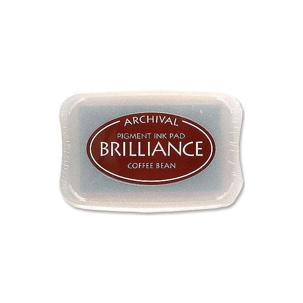 Brilliance Archival Pigment InkPad - Coffee Bean