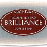 Brilliance Archival Pigment InkPad - Coffee Bean