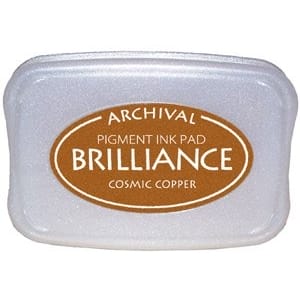 Brilliance Archival Pigment InkPad - Cosmic Copper