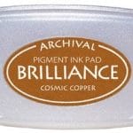 Brilliance Archival Pigment InkPad - Cosmic Copper