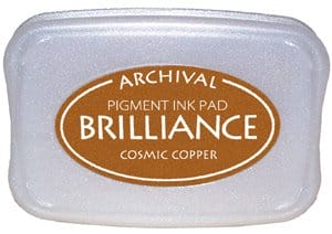 Brilliance Archival Pigment InkPad - Cosmic Copper