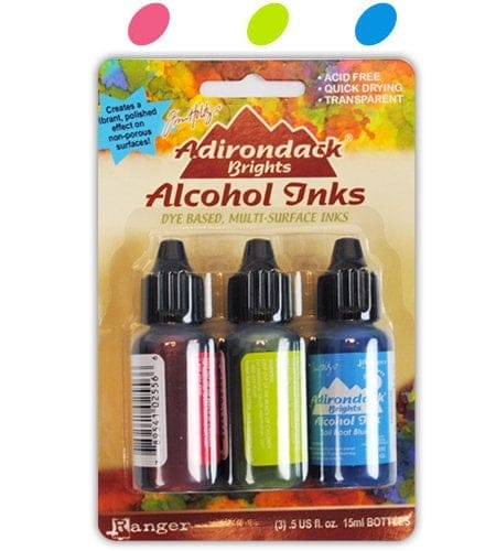 Tim Holtz Earth Tones Alcohol Inks - Dockside Picnic (Pack of 3)