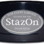 StazOn Solvent Ink Pad - Dove Gray