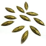 Golden Buttons - Diamond Cut (Metallic Shade)