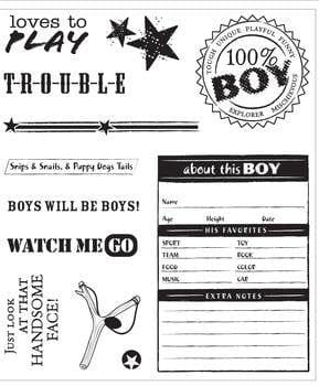 Recollections Clear Stamps - Label Me Tough (11 Stamps) Label Me Tough Recollections Clear Stamps - Label Me Tough (11 Stamps)