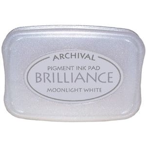 Brilliance Archival Pigment InkPad - Moonlight White