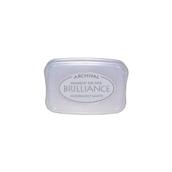 Brilliance Archival Pigment InkPad - Moonlight White