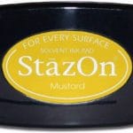 StazOn Solvent Ink Pad - Mustard
