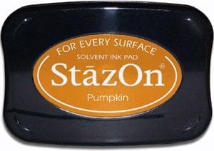 StazOn Solvent Ink Pad - Pumpkin