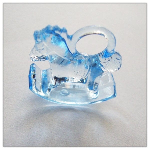 Rocking Horse Toy Plastic - Baby Blue Rocking Horse Toy Plastic Baby Blue Rocking Horse Toy Plastic - Baby Blue