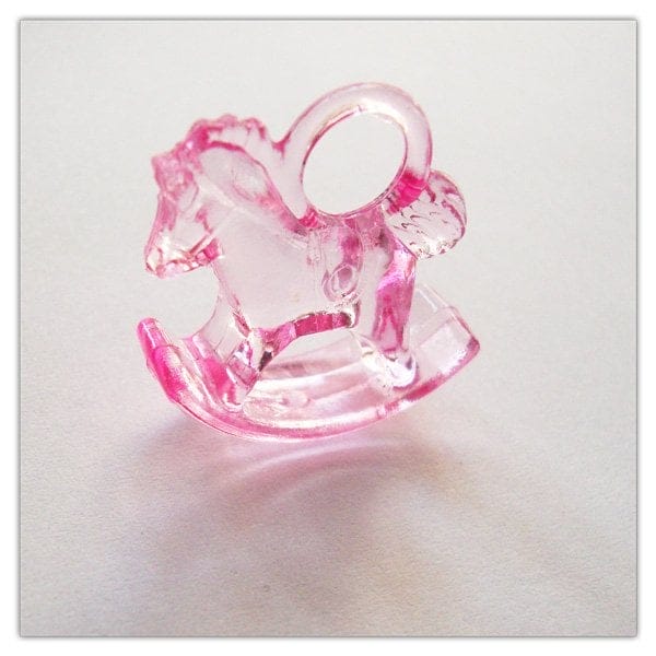 Rocking Horse Toy Plastic - Baby Pink Rocking Horse Toy Plastic Baby Pink Rocking Horse Toy Plastic - Baby Pink